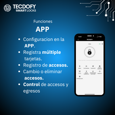 Tarjetas RFID Para Cerradura Digital Inteligente TECDOFY SMART LOCKS (Pack 10)
