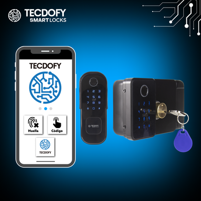 Cerradura digital inteligente IZQUIERDA Z2B TECDOFY SMART LOCKS