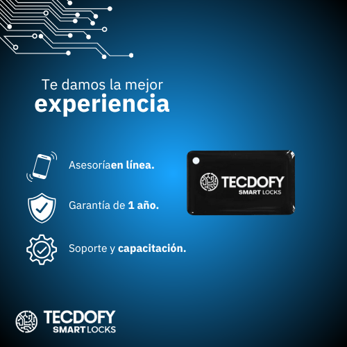 Tarjetas RFID Para Cerradura Digital Inteligente TECDOFY SMART LOCKS (Pack 10)