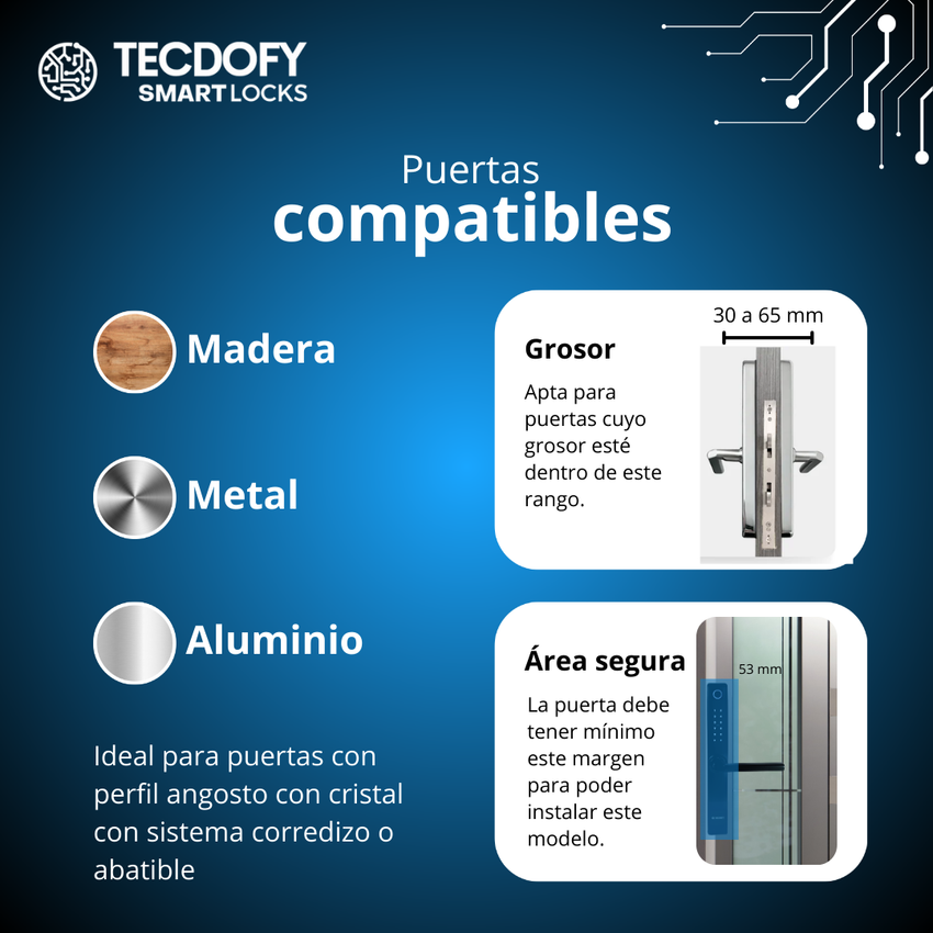 erraduras y chapas para puertas de aluminio