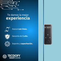 Cerradura Digital Inteligente X2 TECDOFY SMART LOCKS