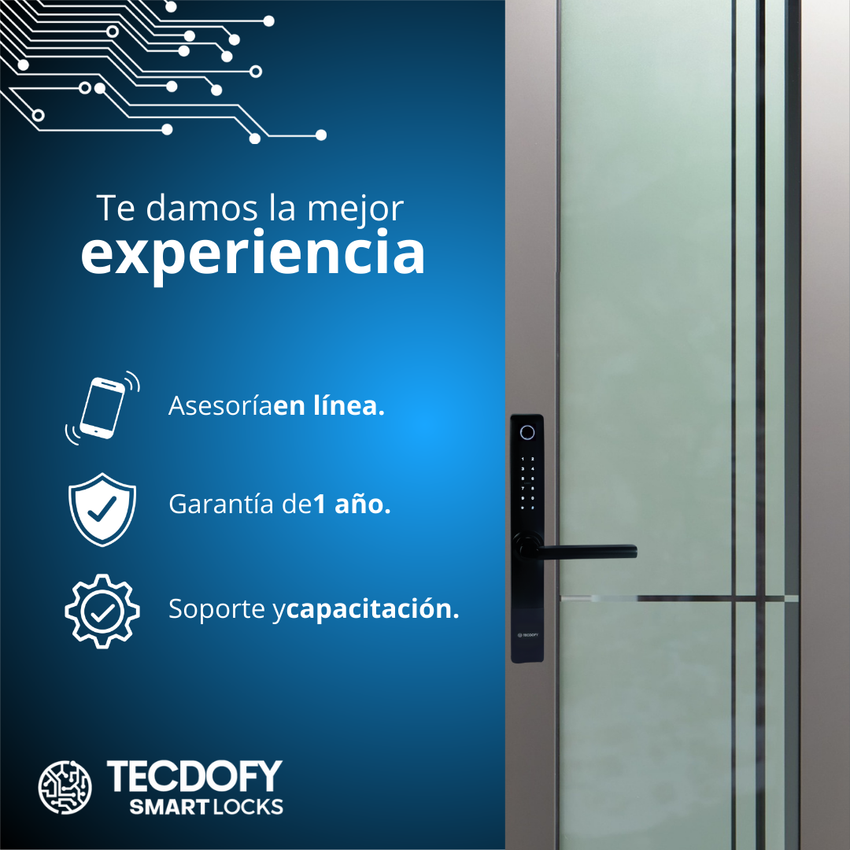 La mejor experiencia en cerraduras inteligentes en Mexico
