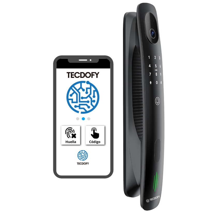 Cerradura electronica inteligente A06 TECDOFY SMART LOCKS