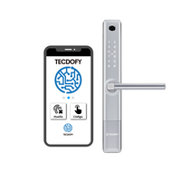 Cerradura electrónica inteligente S1 SILVER TECDOFY SMART LOCKS