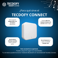 Cerradura electronica inteligente A06 TECDOFY SMART LOCKS