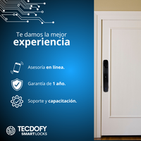 Cerradura electronica inteligente A06 TECDOFY SMART LOCKS